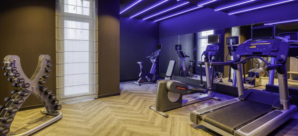 Fitnessraum im Citadines Berlin