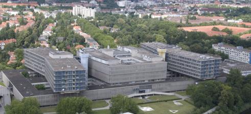 Campus Benjamin Franklin Aerial View